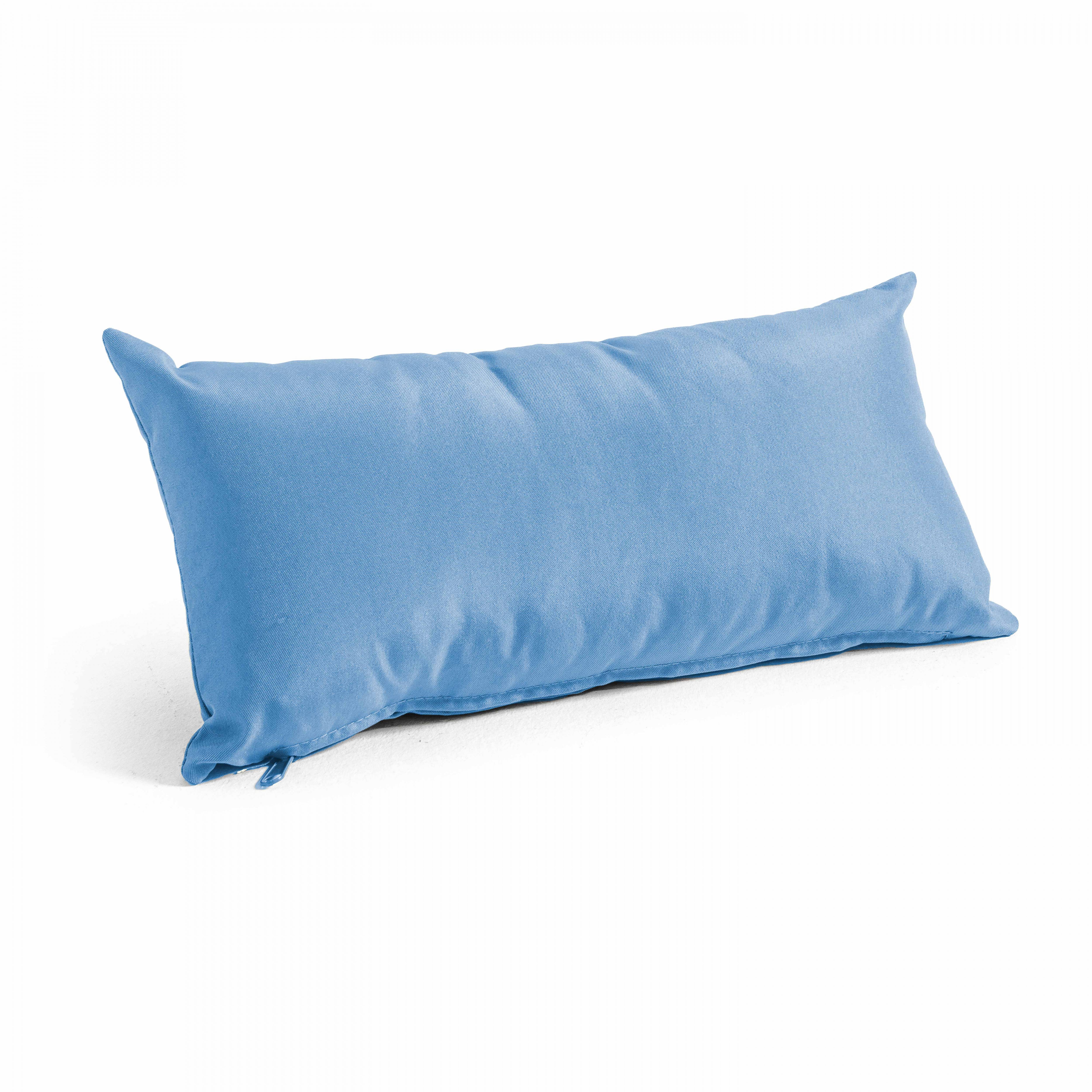 Oviala - Lot de 2 petits coussins polyester bleu 40x20x8 cm Cuzco - Oviala - Imagen 2