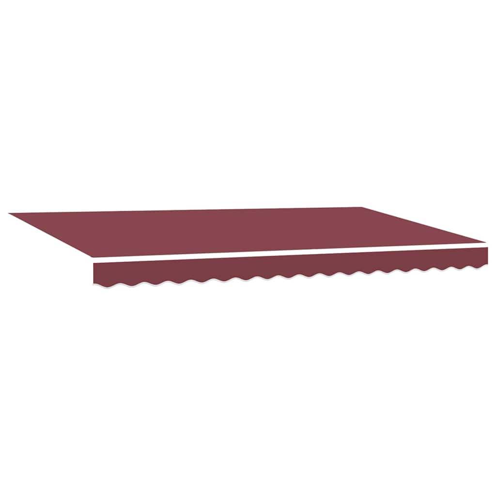 Store banne | Auvent Rétractable Bordeaux 400 x 200 cm tissu Maison Chic - Image 5
