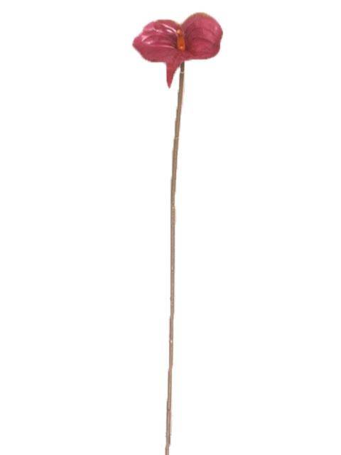 Artificielles - Anthurium artificiel H 67 cm Vert-jaune - dimhaut: H 67 cm - couleur: Vert-jaune - Imagen 4