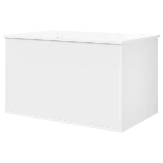 Maison pour chat bois d'ingénierie blanc 85 x 55 x 50.5 cm, Poids:25.11kg - PANGIVO - Image 9