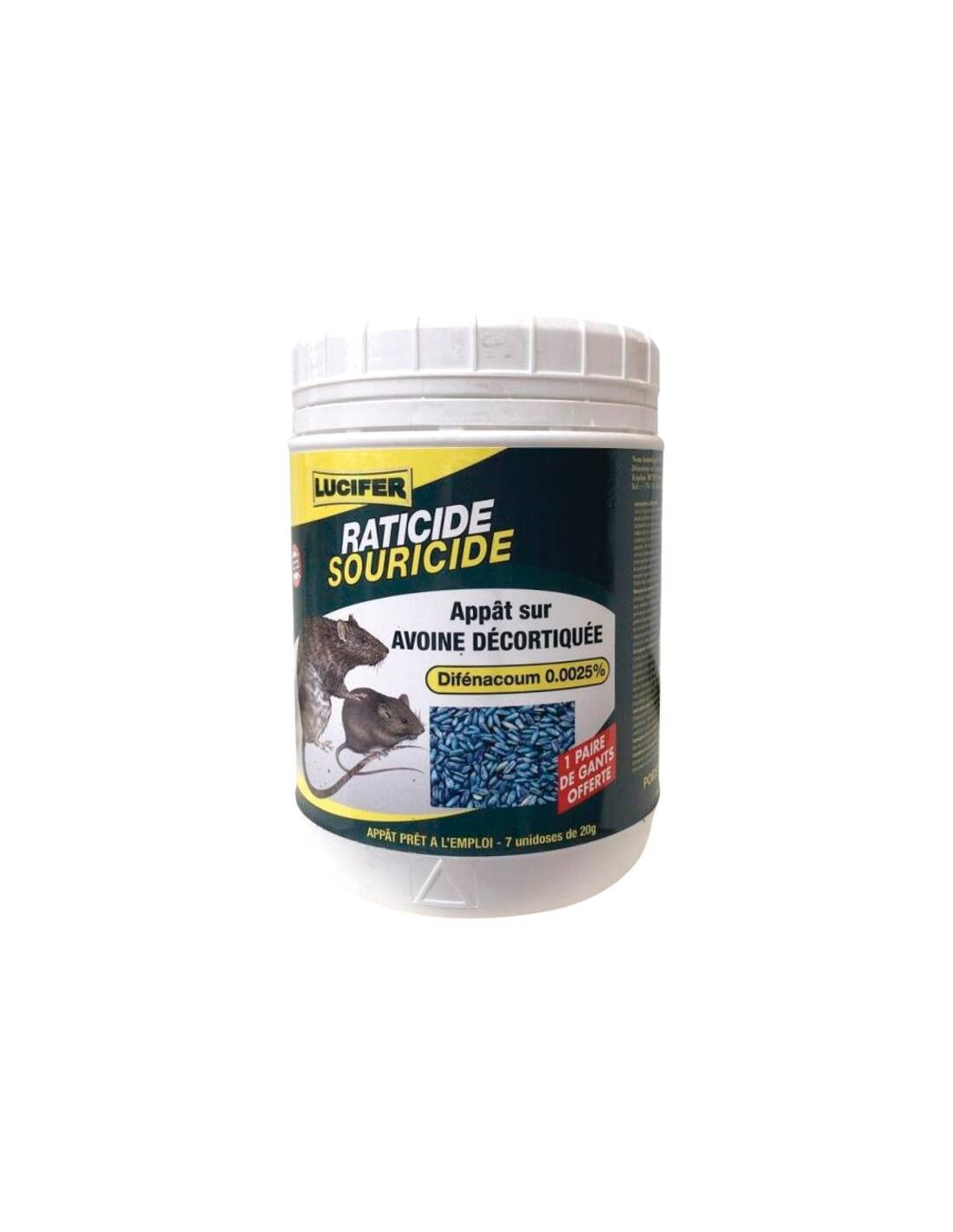 Lucifer - Raticide Souricide Lucifer Solution Efficace Rongeurs - Lucifer