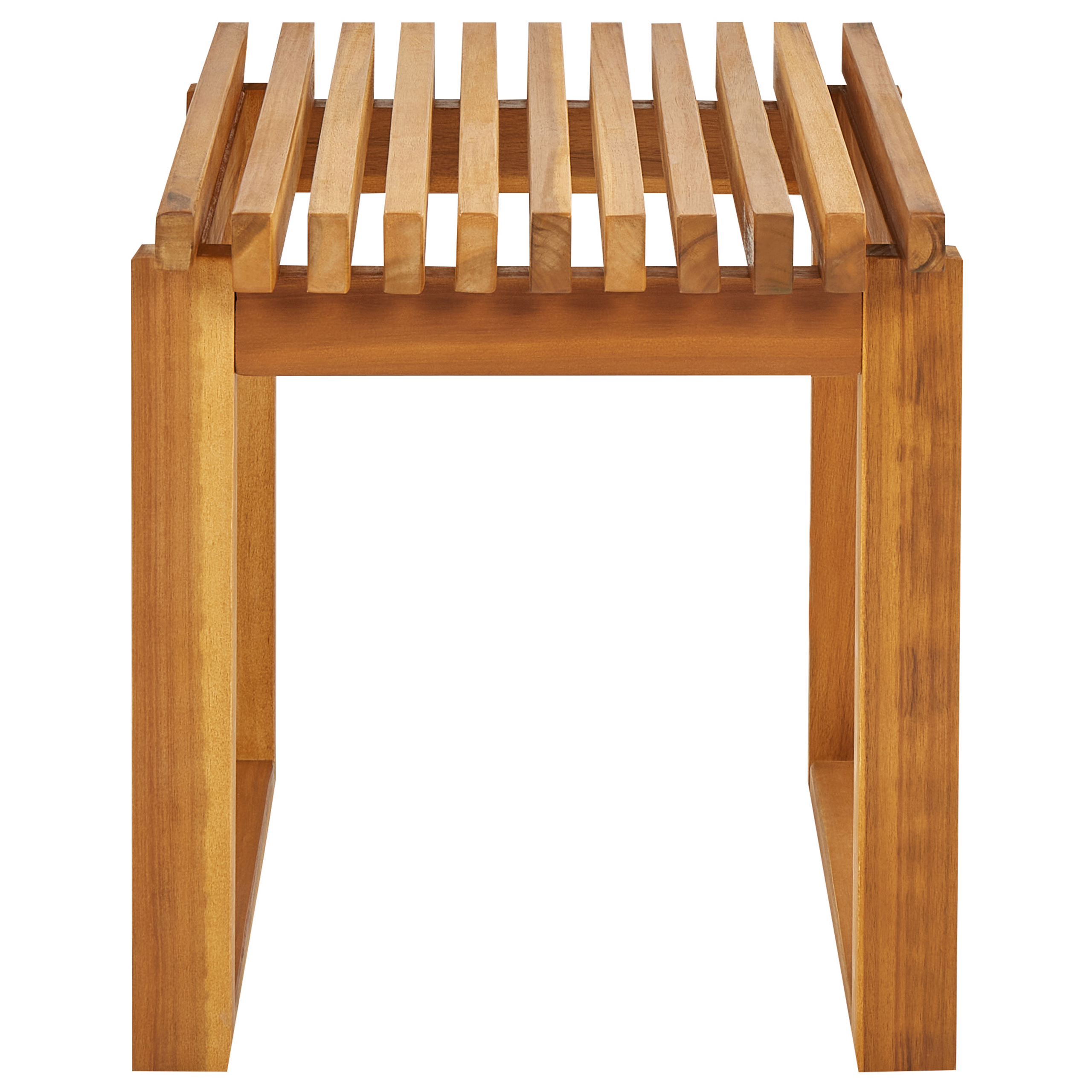 Beliani - Set de bistrot, 2 Personnes Acacia Marron BELLANO - 88x52x83- Beliani - Imagen 10
