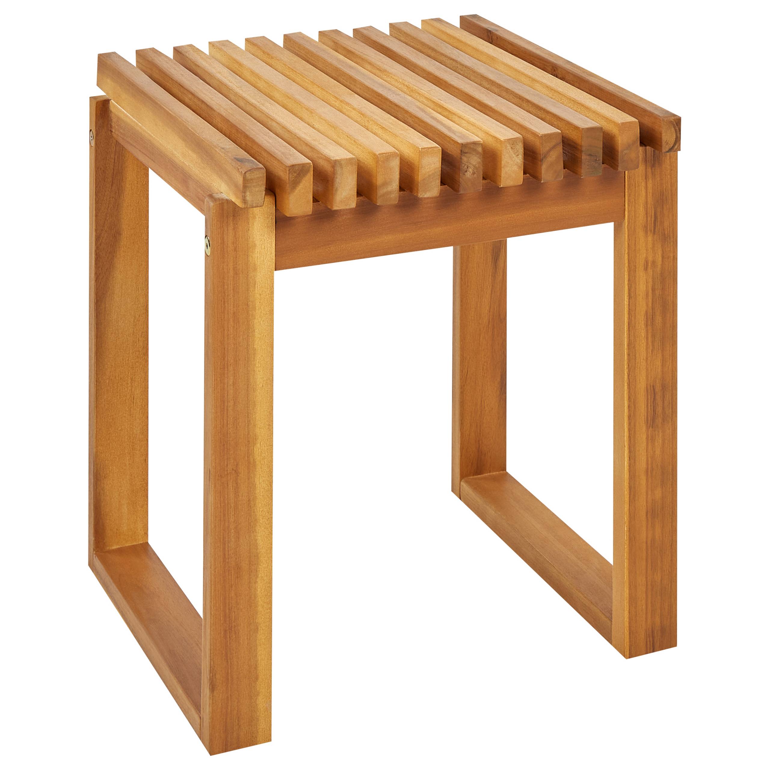 Beliani - Set de bistrot, 2 Personnes Acacia Marron BELLANO - 88x52x83- Beliani - Imagen 9