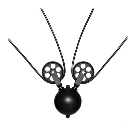 Suspension double métal L120 Ezio noir Atmosphera - Image 6