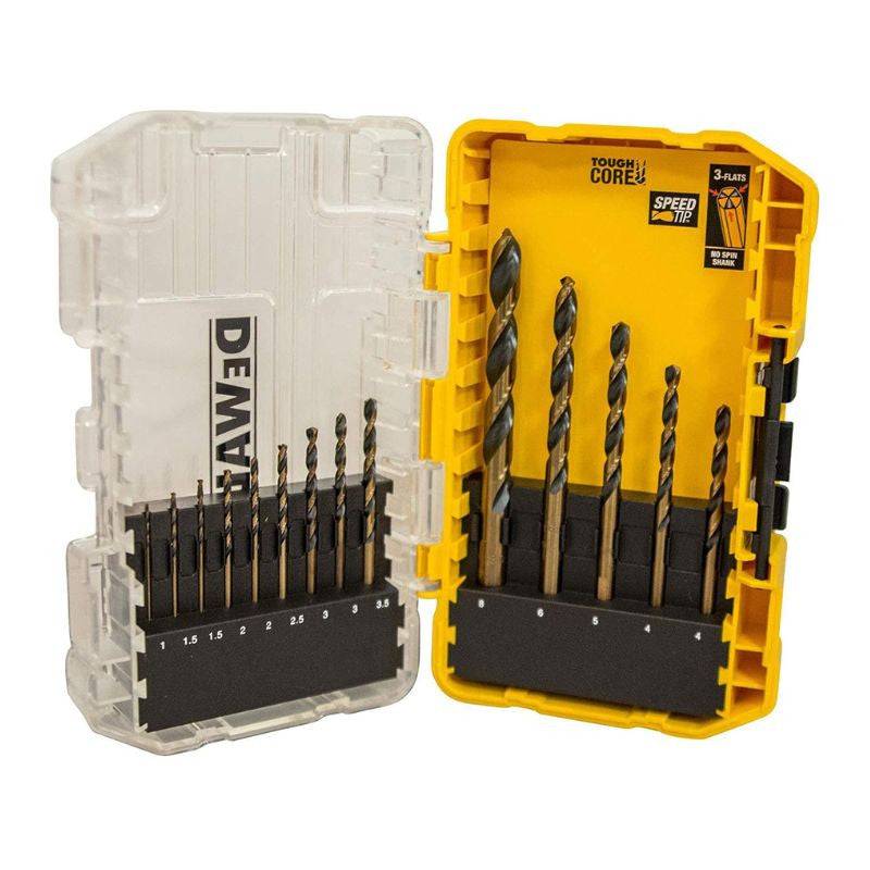 Dewalt - Coffret de 14 forets multi-matériaux  DEWALT DT70727-QZ  Black&Gold Dewalt - Imagen 1