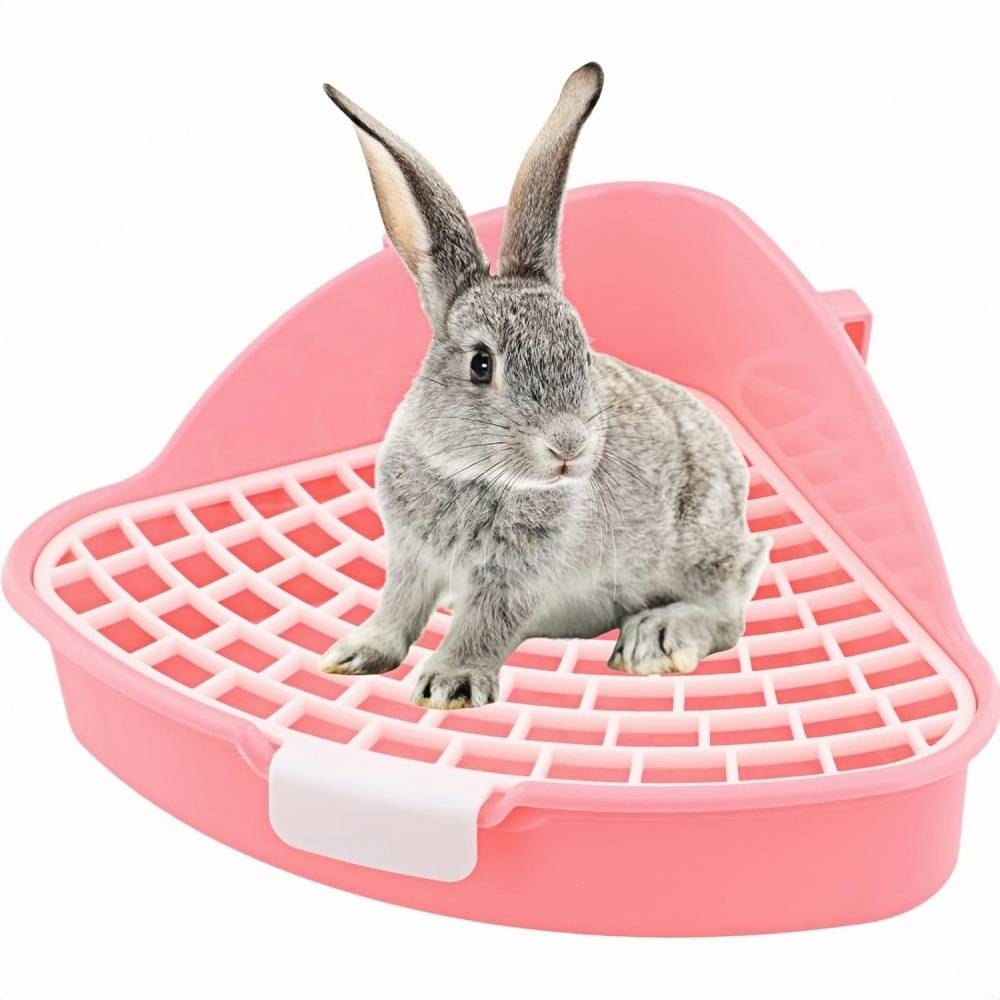 DtopbuyAge - Bac à litière pour lapin, cochon d'Inde, hamster et chinchilla DtopbuyAge - Image 1