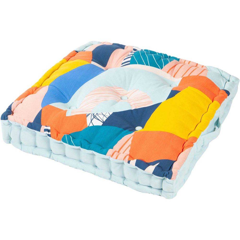 Jardindeco - Coussin de sol en coton 60 x 60 x 12 cm Imprimé Papercut - Imagen 3