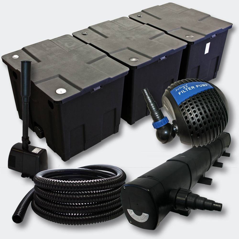 Helloshop26 - Kit:Filtration de Bassin 90000l 72 Watts UVC Stérilisateur Pompe Fontaine