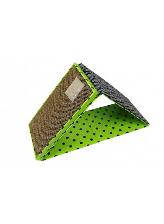 Double griffoir carton et moquette MARRON - Mon Ami Luki - Image 2