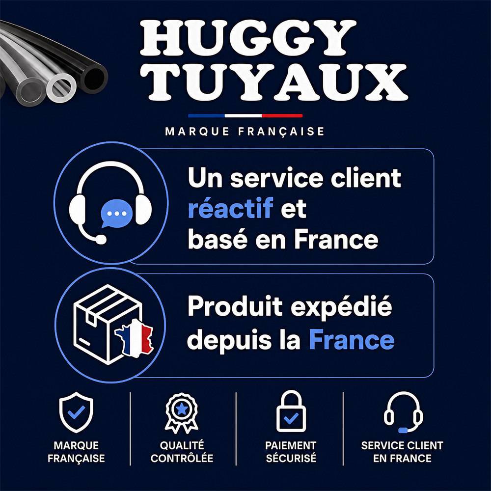 Huggy Tuyaux - Tuyau d'arrosage 3 couches Ø 15 mm (5/8 pouce) - Longueur 20 mètres - HUGGY TUYAUX - Imagen 3