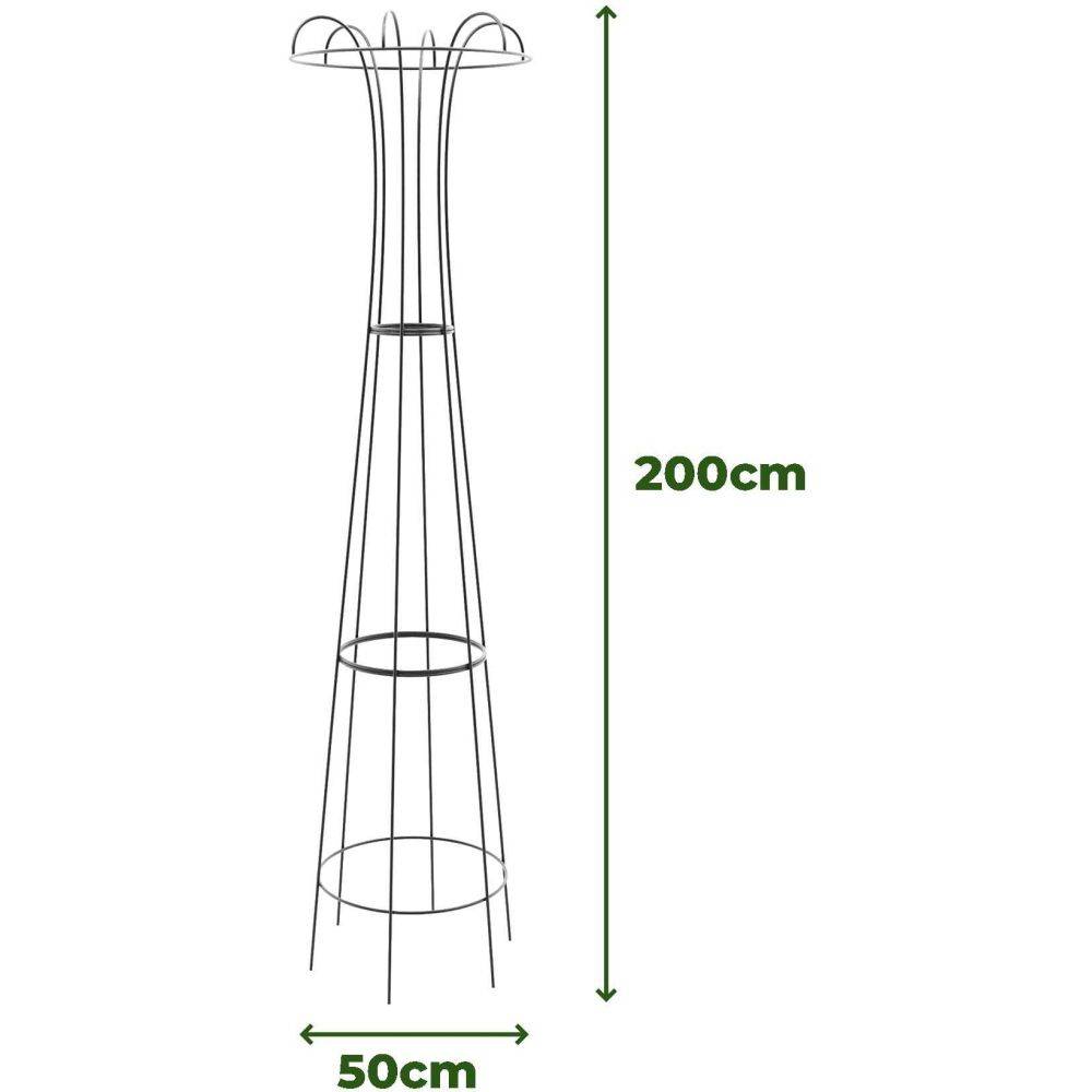 Komet - Treilli en acier 50 x 200 cm Obelisk - Imagen 4