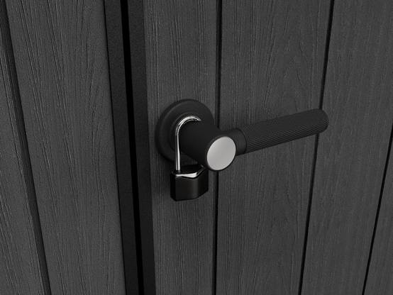 Keter - Abri de jardin Newton Plus 1775 - 11,2 m² - Gris Aspect bois - KETER - Image 2