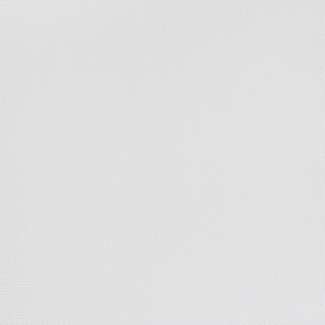 Beliani - Salon de Jardin composé d'une Table 180 x 90 cm et de 6 Chaises en Acier Inox, Textile Blanc et Verre Effet Brisé au Design Moderne - Imagen 7