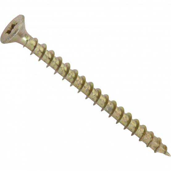 Spax - Lot de 40 vis acier tête fraisée pozidriv SPAX, Diam.4 mm x L.50 mm - Image 3