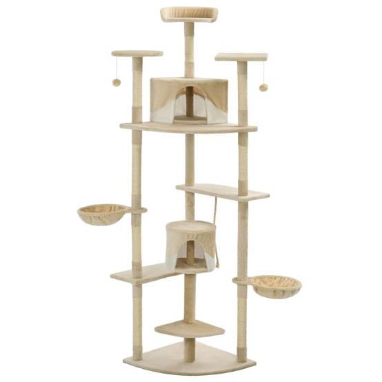 Arbre à chat Junction City Beige 58 X 58 cm - P87209B - Image 2