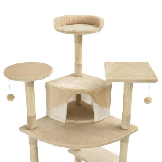 Arbre à chat Junction City Beige 58 X 58 cm - P87209B - Image 4