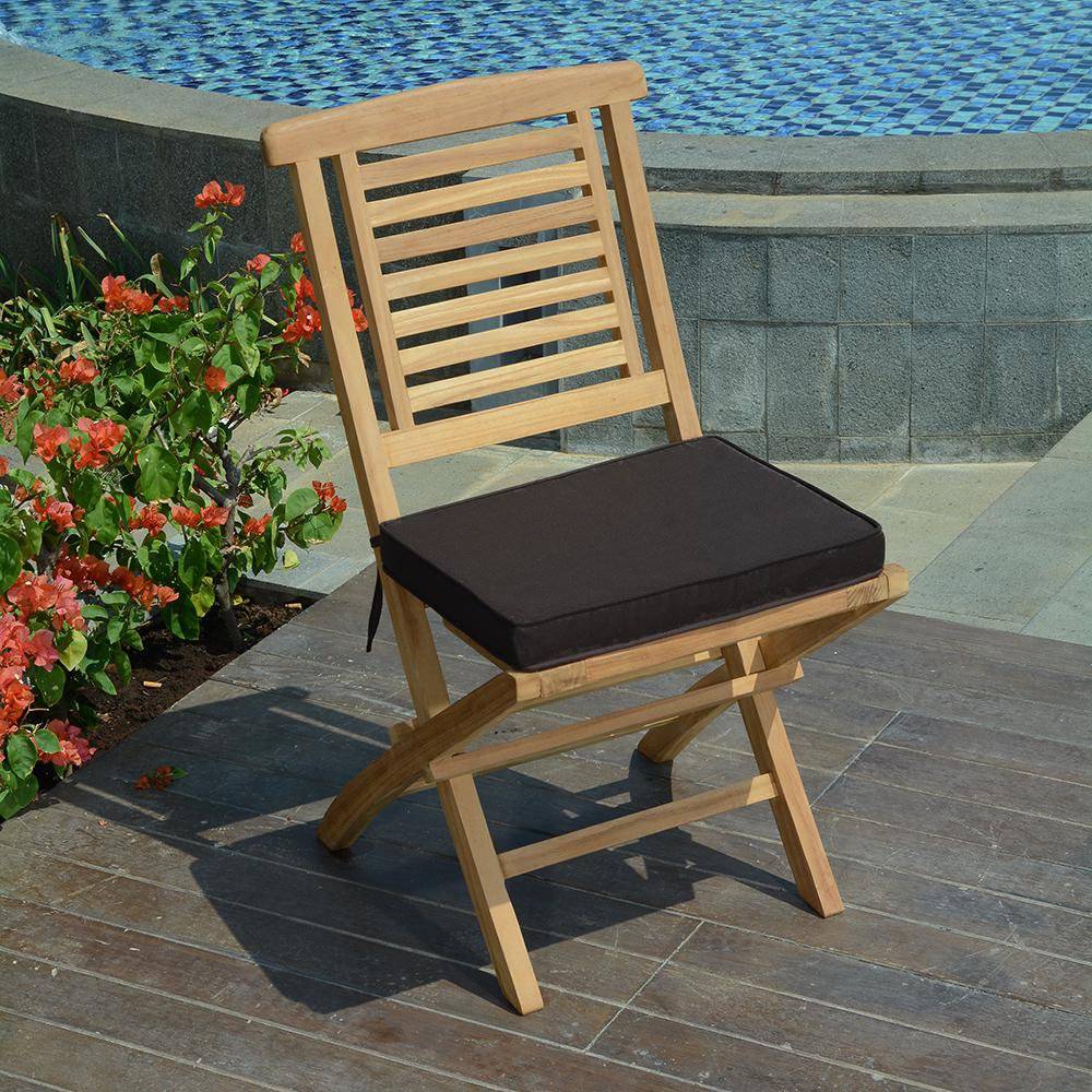 Coussin Noir pour chaises et fauteuils pliants - TECK'Attitude - Imagen 3