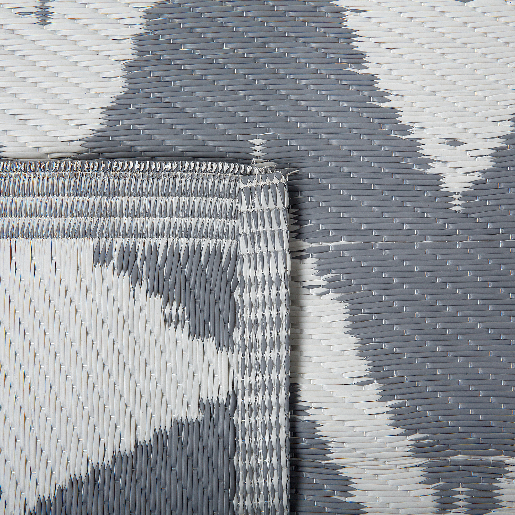 Beliani - Tapis d'extérieur Polypropylène Gris SIRSA Beliani - Imagen 5
