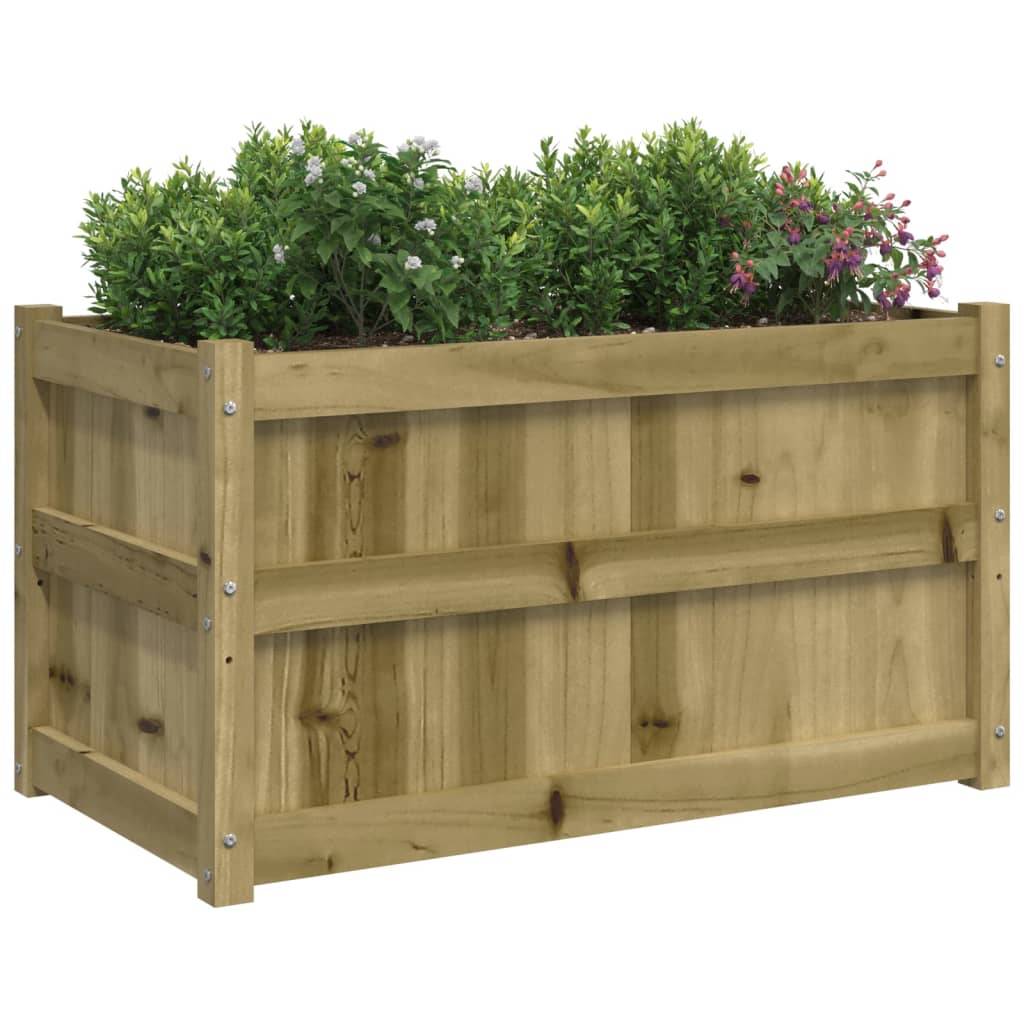 Maison Chic - Jardinière - Pot De Fleurs 90x50x50 cm bois de pin imprégné - Imagen 4