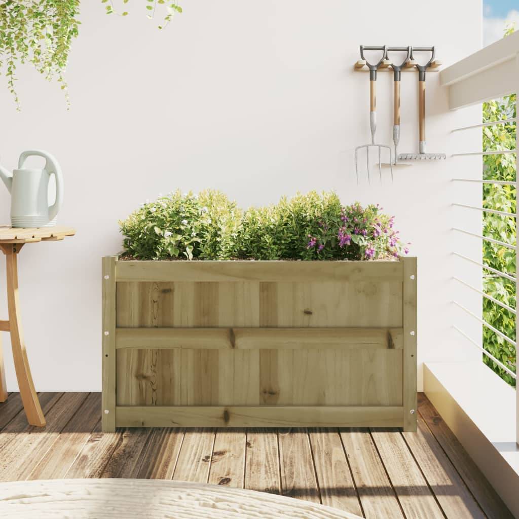 Maison Chic - Jardinière - Pot De Fleurs 90x50x50 cm bois de pin imprégné - Imagen 3