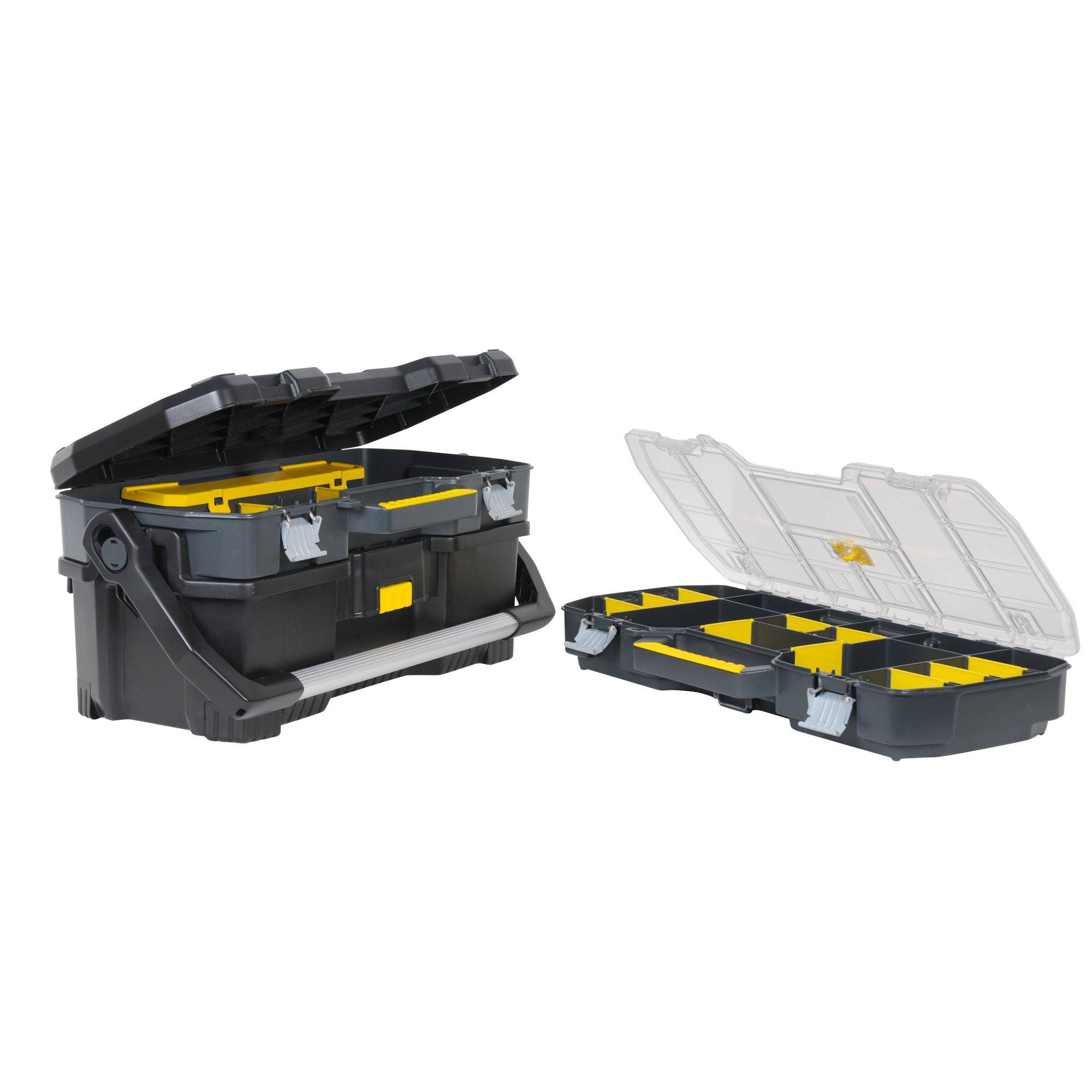 stanley - Boîte à Outils avec Organiseur Transparent - 67 x 32,3 x 25,1 cm - STANLEY, 1-97-514 - Image 5