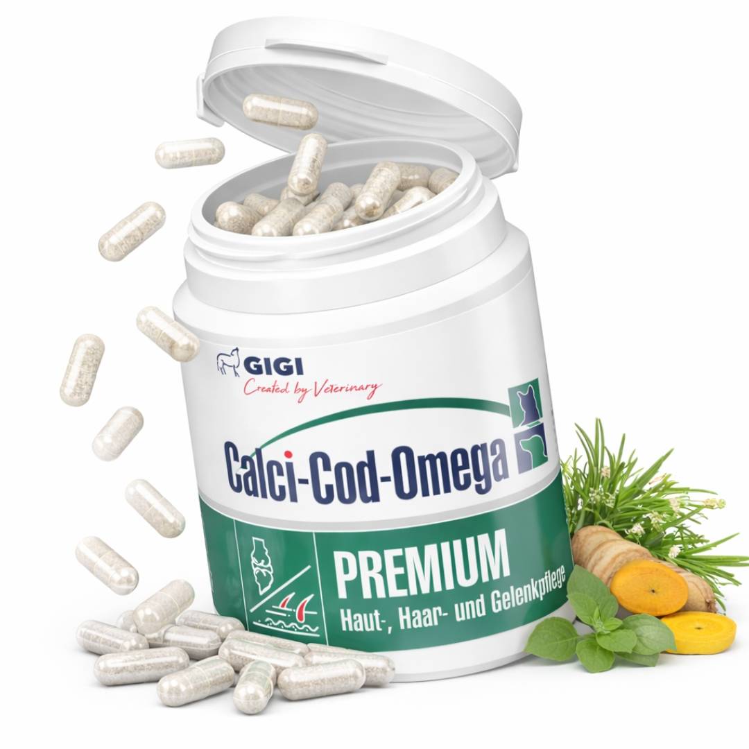 Oméga 3 & Calcium Naturel 90 capsules GIGI VET - Image 1