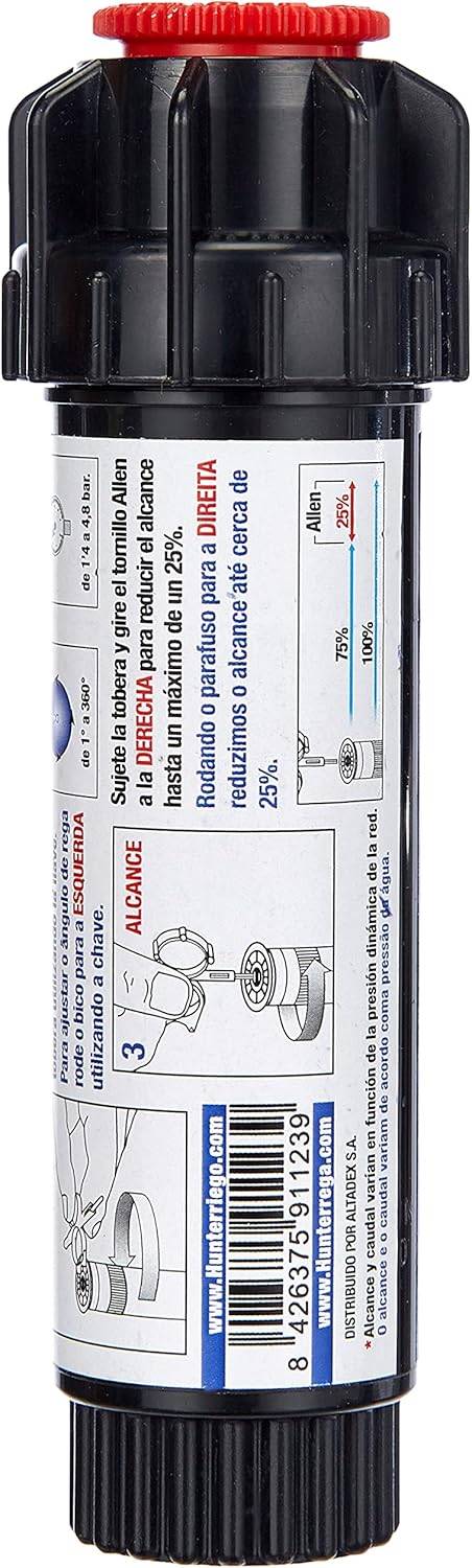 Hunter - HUNTER PSU0210A Diffuseur Montant de 5 cm avec tuyère 10A Noir - Image 3