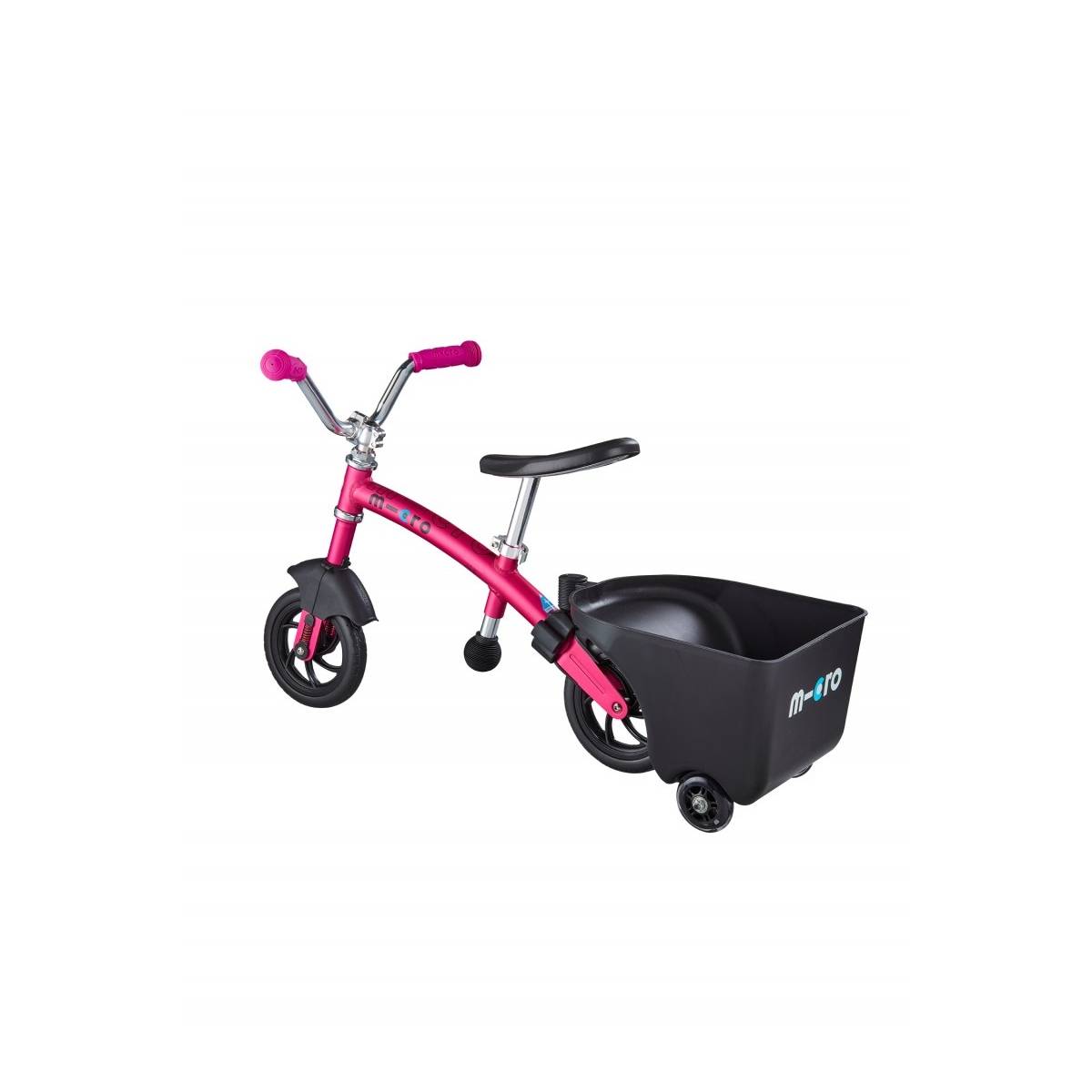 Chariot Micro Trailer Noir pour Trottinettes et Draisiennes - Image 4