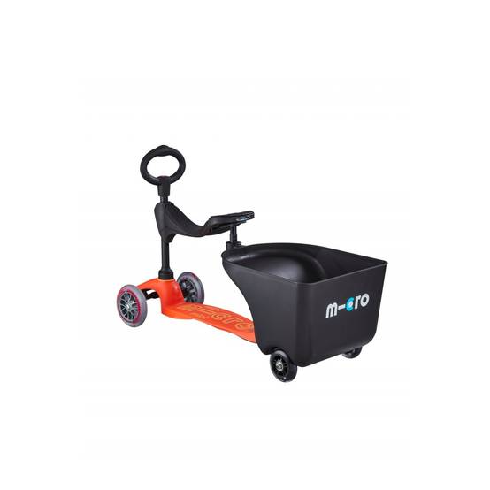 Chariot Micro Trailer Noir pour Trottinettes et Draisiennes - Image 3