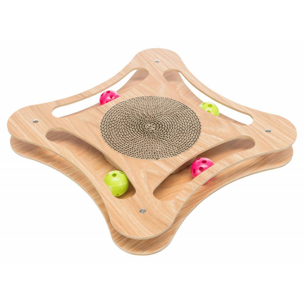Trixie - Plaque griffoir cadre bois pour chat - Imagen 1