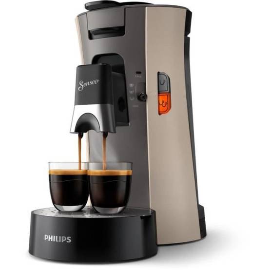 Philips - Machine a Cafe Philips CSA240/31 a Café a dosettes SENSEO Select Eco Creme - Image 2