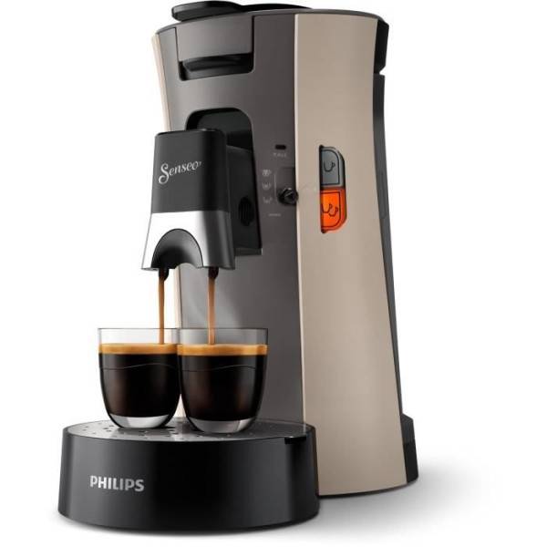Philips - Machine a Cafe Philips CSA240/31  a Café a dosettes SENSEO Select Eco Creme - Imagen 2