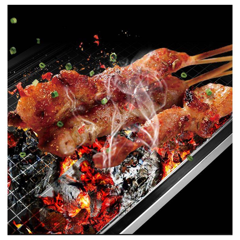 Barbecue Pliable en acier inoxydable  HG04159 Herzberg - Image 9