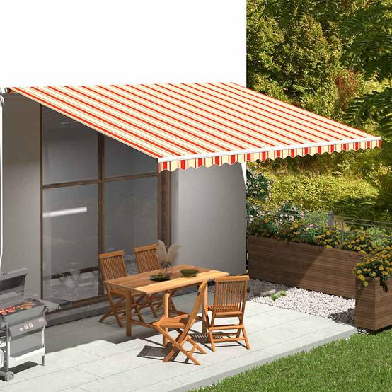 Prolenta Premium - Auvent polyester jaune 480 x 345 cm - Prolenta premium p363.8 - Image 1