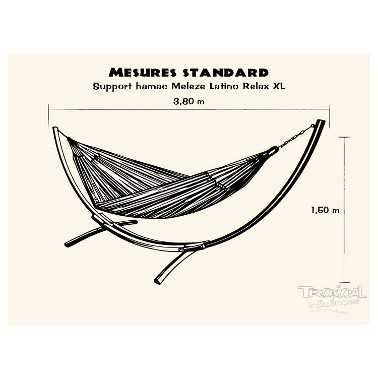 Tropical Hamac - Hamac sur pied Latino XXL Albizia - Tropical Hamac - Image 6