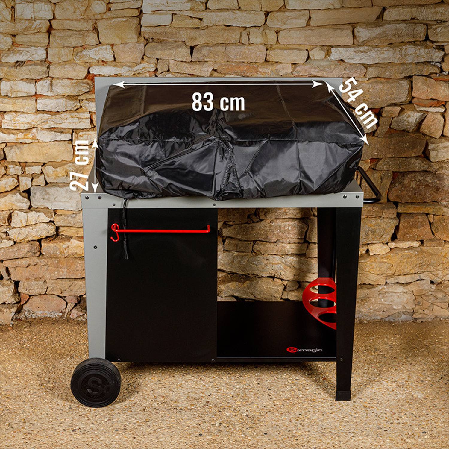 Somagic - Housse L 83 l 54 x H 27 cm pour plancha - SOMAGIC - Image 3