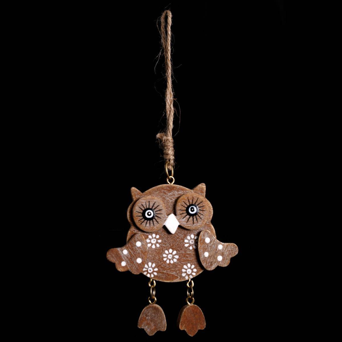 Fééric Lights & Christmas - Sujet de Noël Hibou Jambe Suspendue - Feeric Lights & Christmas - Imagen 1