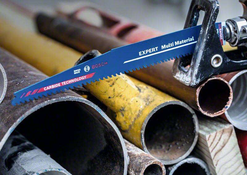 Bosch Professional - Carte 1 lame de scie sabre carbure Expert 225 mm BOSCH pour bois et métal S1156XHM - 2608900391 - Imagen 2