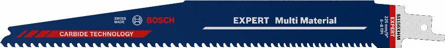 Bosch Professional - Carte 1 lame de scie sabre carbure Expert 225 mm BOSCH pour bois et métal S1156XHM - 2608900391 - Imagen 1