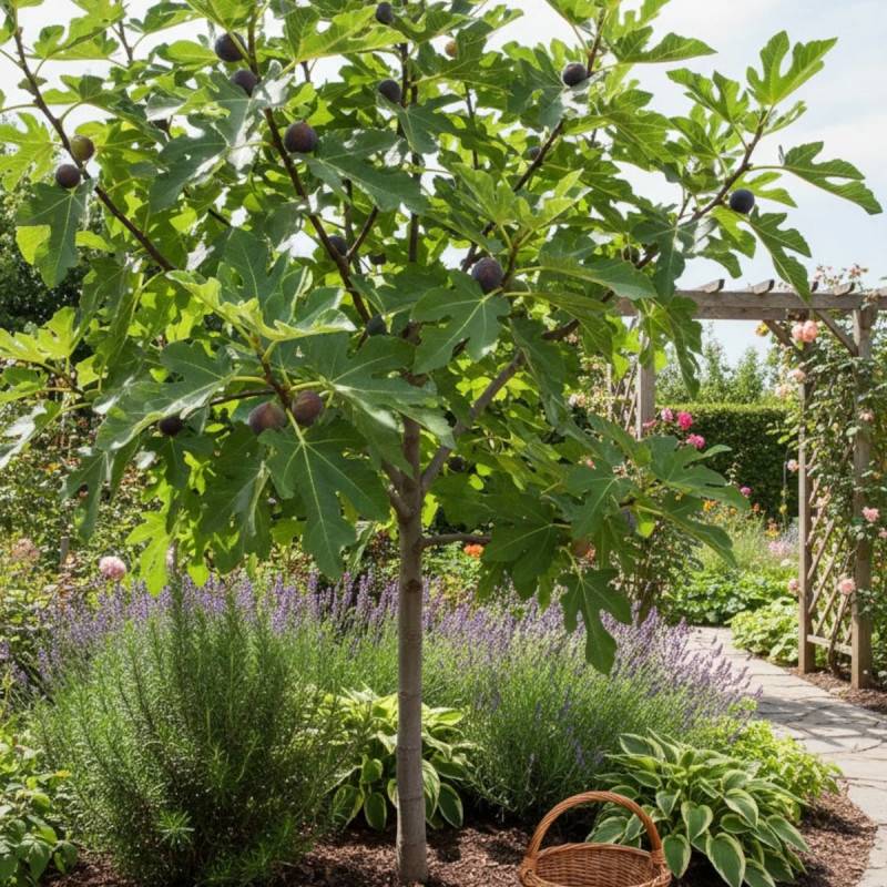 Figuier Violette d'Argenteuil, Ficus carica - Bon rendement - Pot de 7,5L - 60/80 cm - De 3,00 m à 5,00 m - Imagen 2
