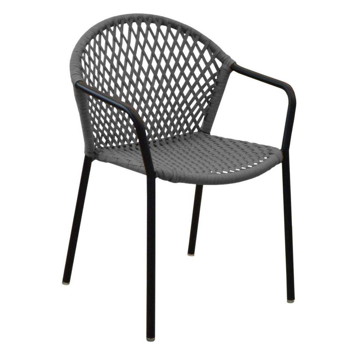 Fauteuil de jardin en aluminium et résine Capri