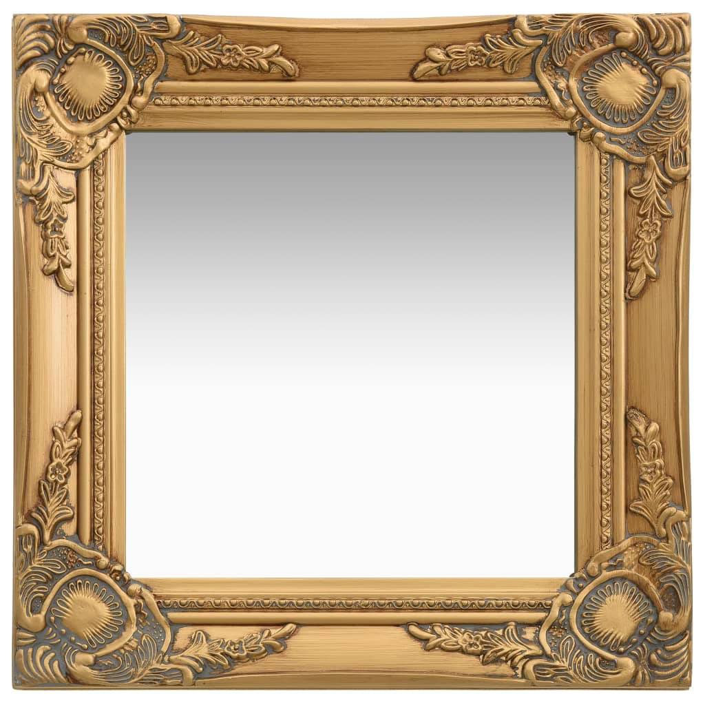 Prolenta Premium - Miroir Cerignola Doré 40 X 40 cm - P87209D - Image 1