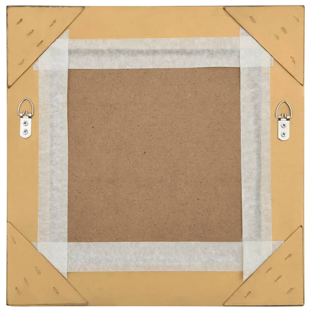Prolenta Premium - Miroir  Cerignola Doré  40 X 40 cm  - P87209D - Image 4