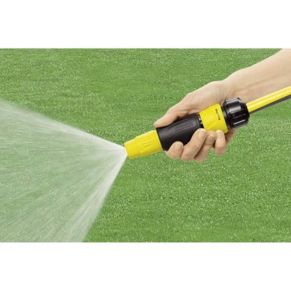 Kärcher - Set Lance D'arrosage - Karcher - Jaune - 2 Formes De Jets - Aquastop - Imagen 5
