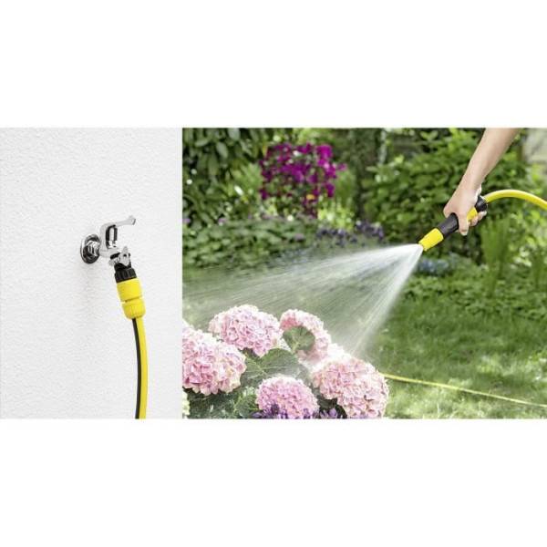 Kärcher - Set Lance D'arrosage - Karcher - Jaune - 2 Formes De Jets - Aquastop - Imagen 3