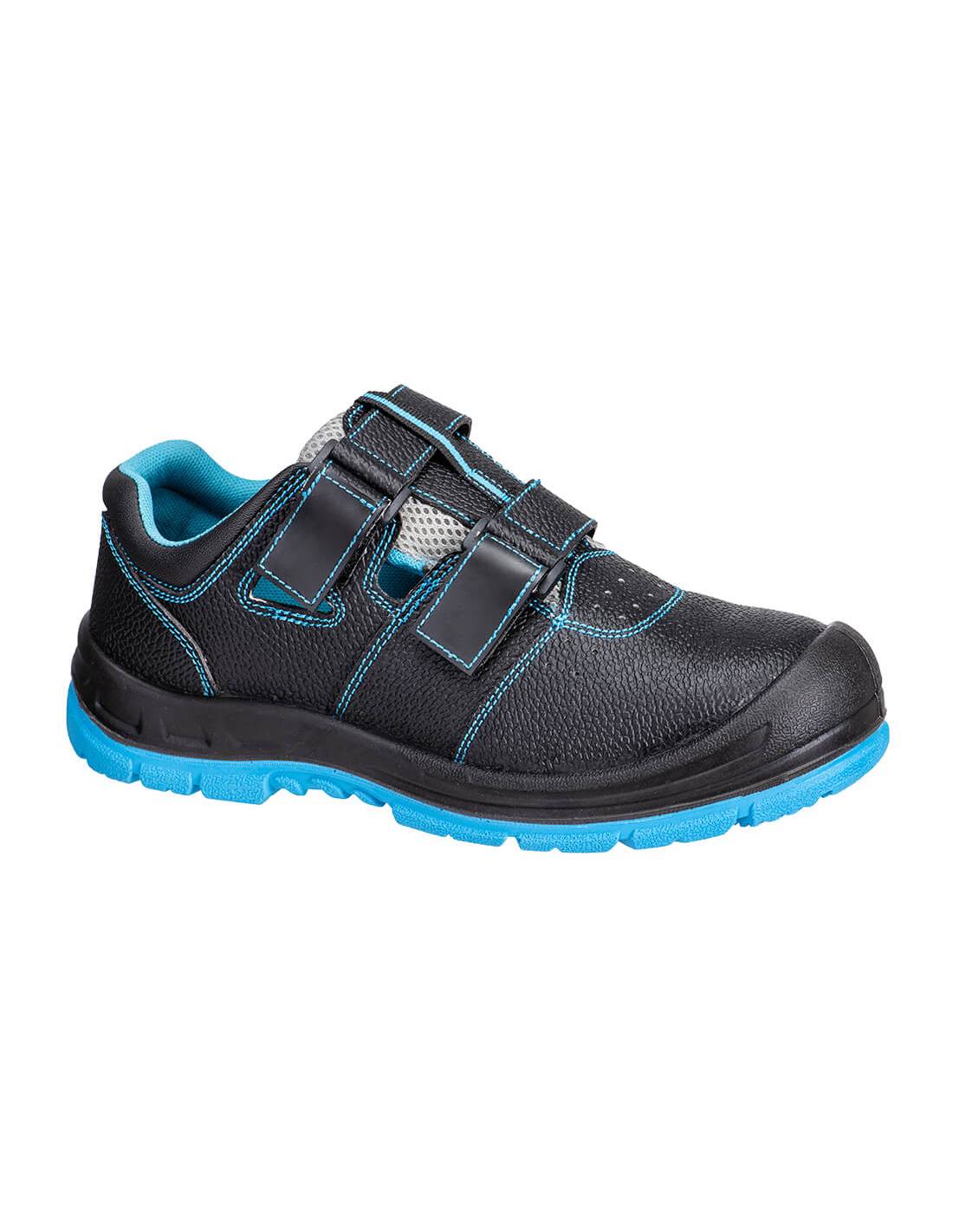 Chaussure Composite S1 Esd Sr Fo - Taille 44 - Noir/bleu - Portwest