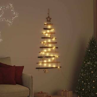 ComfortXL - Sapin de Noël Mural en Frêne Massif Lumineux LED pour Fêtes Intérieur/Extérieur 90 cm – ComfortXL Outdoor Living