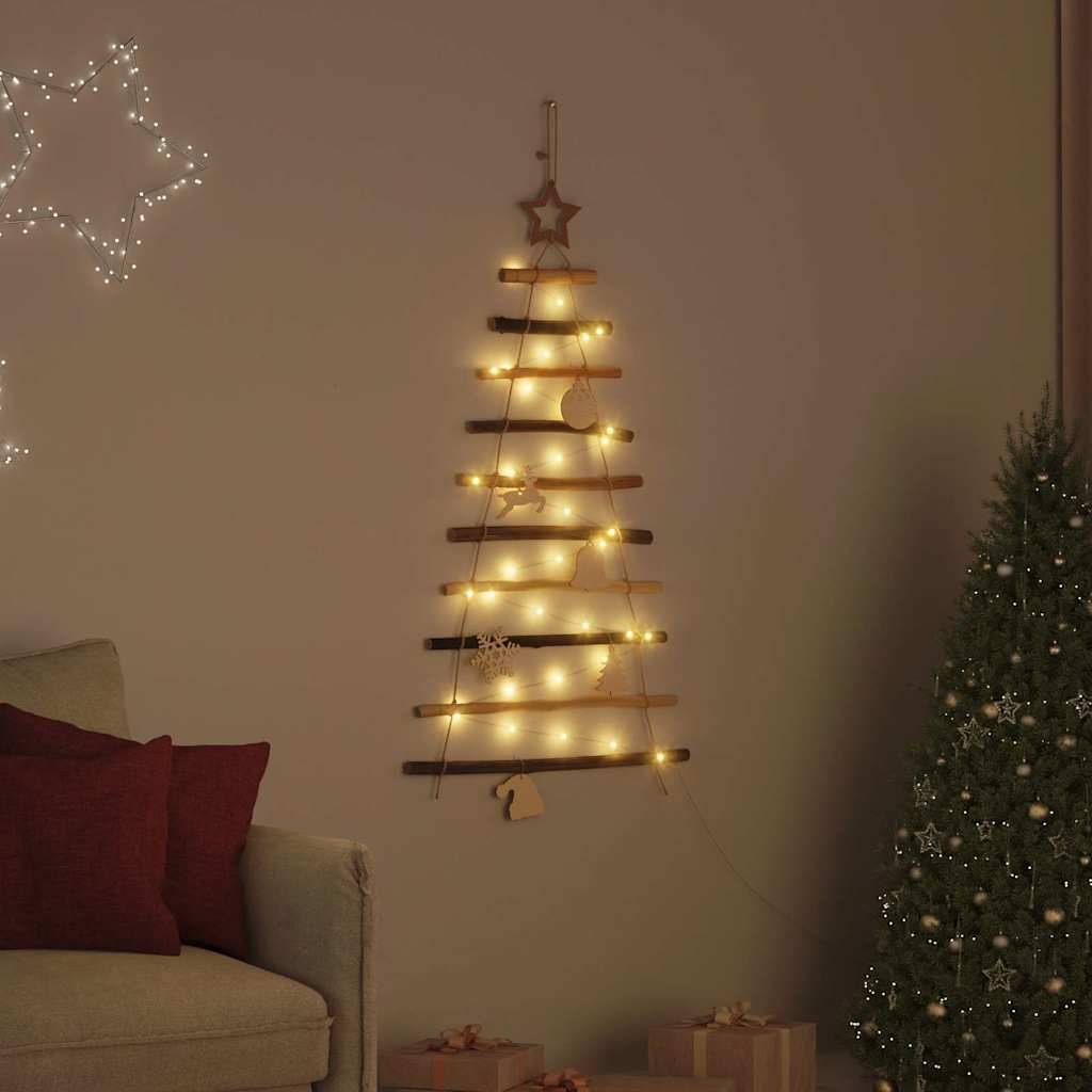ComfortXL - Sapin de Noël Mural en Frêne Massif Lumineux LED pour Fêtes Intérieur/Extérieur 90 cm – ComfortXL Outdoor Living