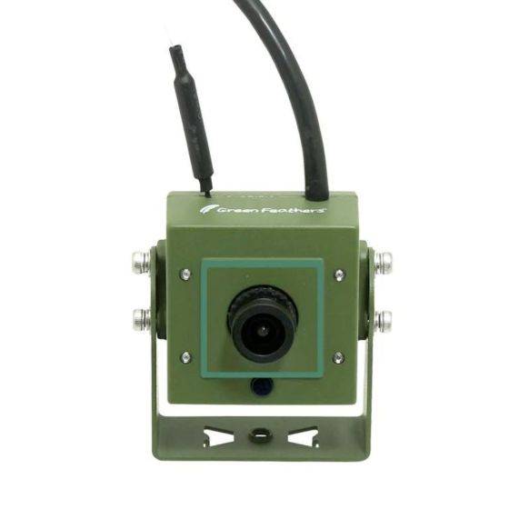 Green Feathers - Kit complet Nichoir (avec vue latérale) et caméra Wifi - Imagen 4