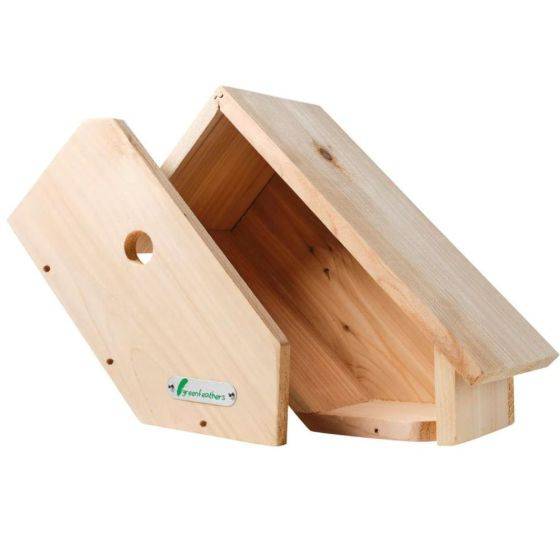 Green Feathers - Kit complet Nichoir (avec vue latérale) et caméra Wifi - Imagen 9